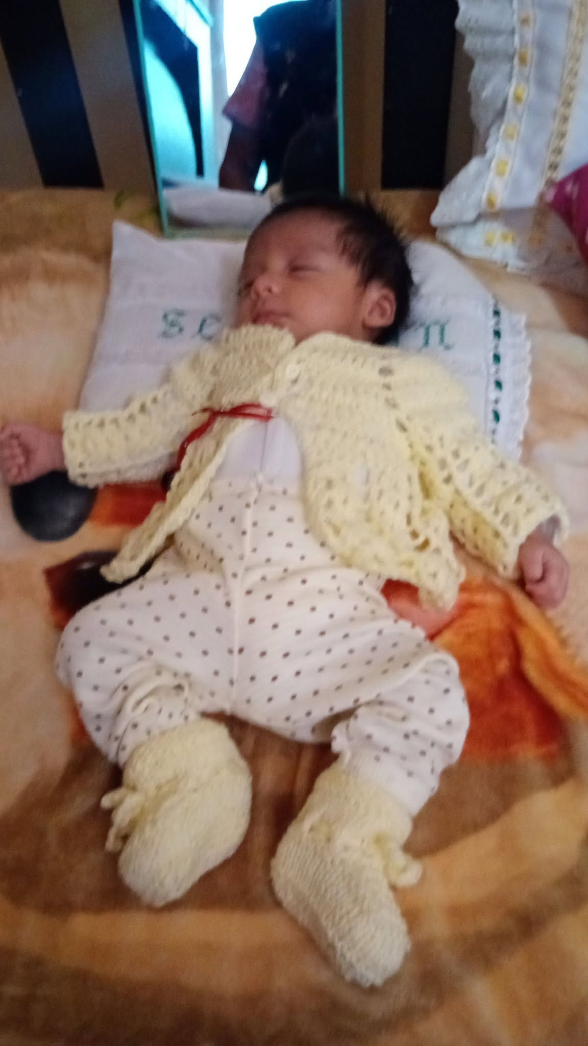 Original newborn photograph