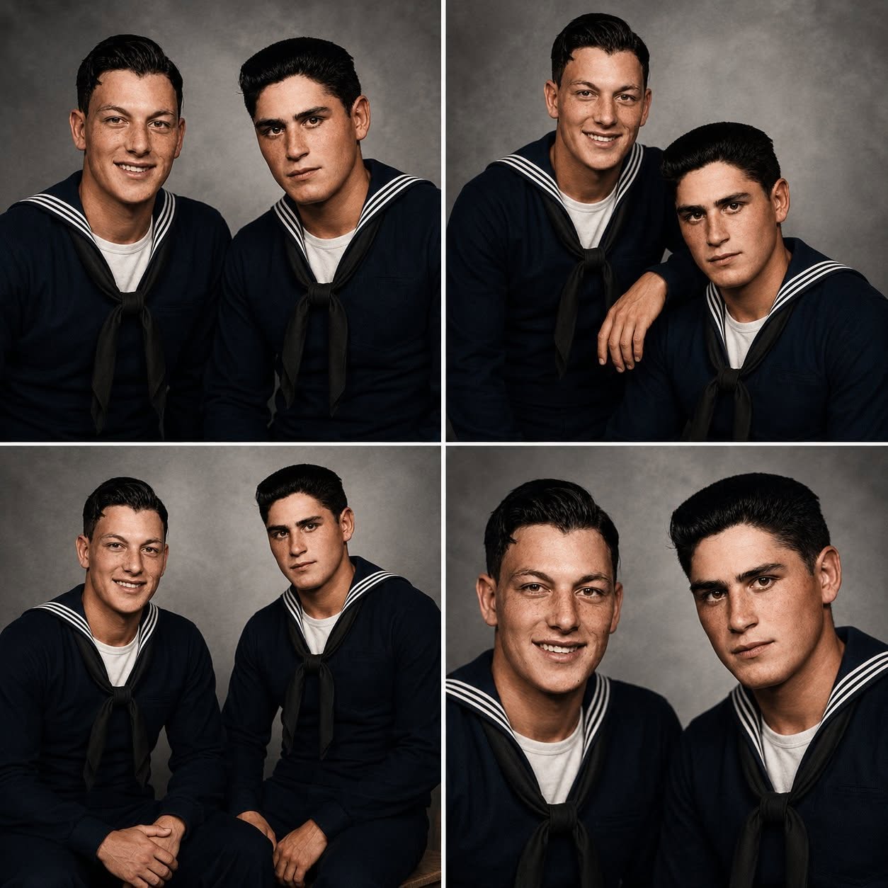 Family Memory Recovery final colorized restoration