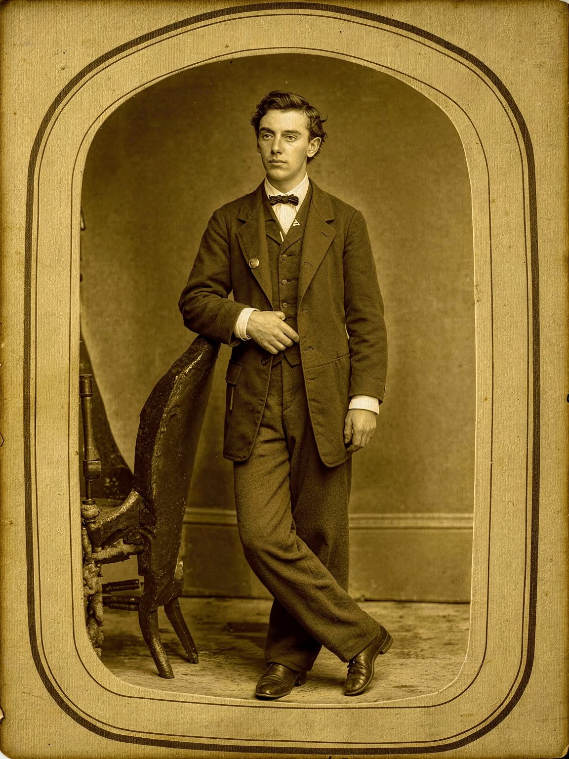 Heritage Portrait Recovery — B&W Master