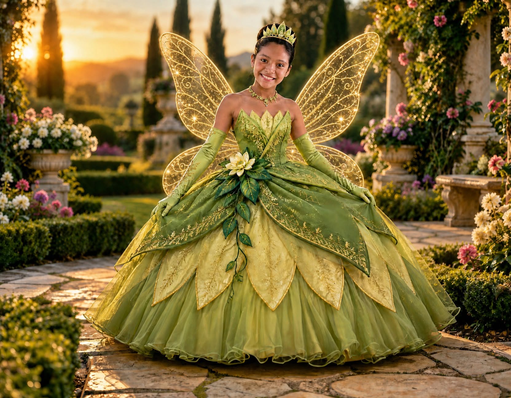 Enchanted fairy portrait