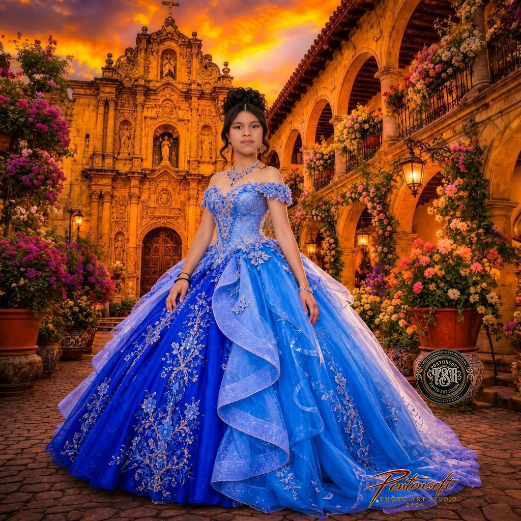 Final Quinceañera portrait