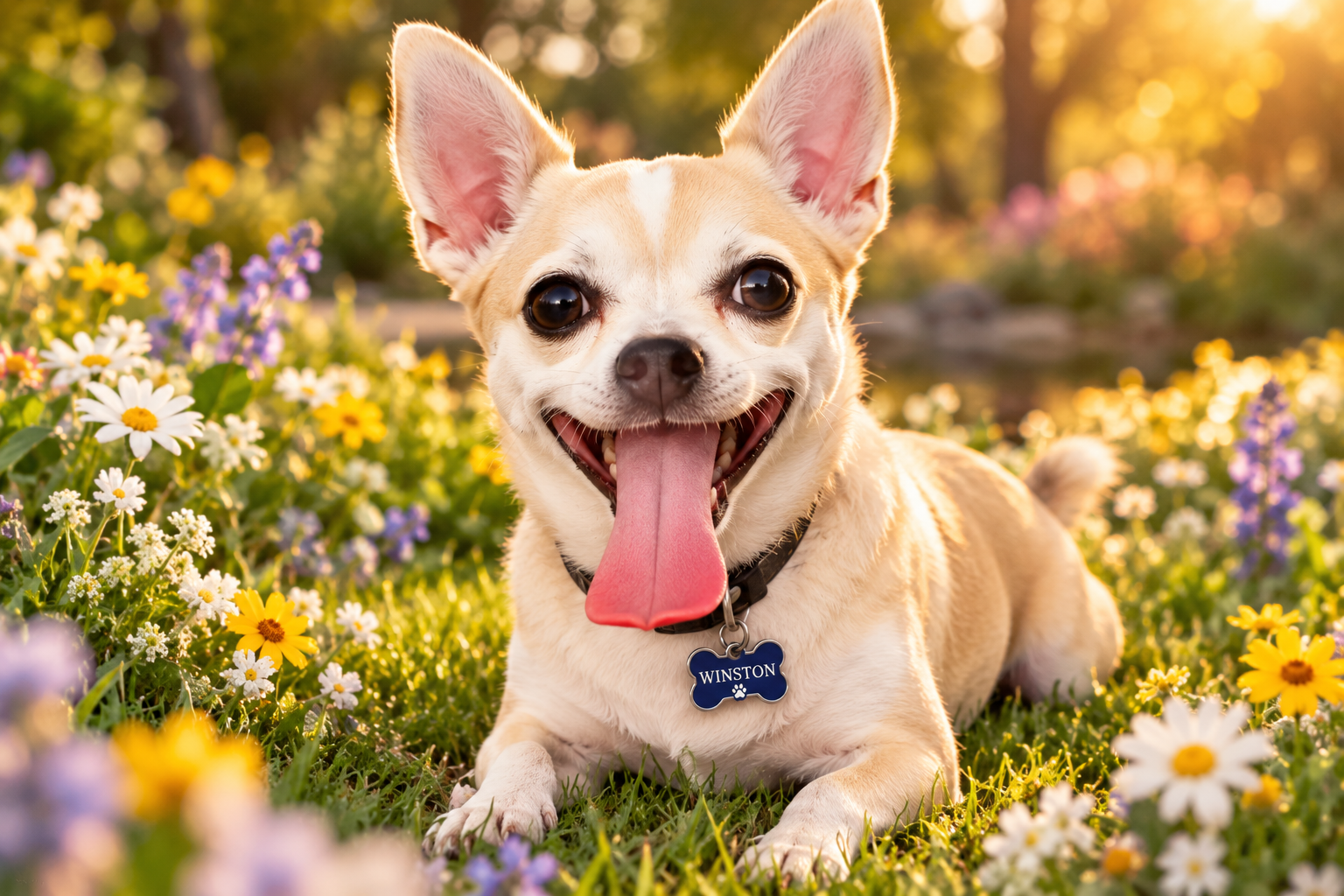 Winston pet memorial portrait by Pontonsoft Photo Arts Studio