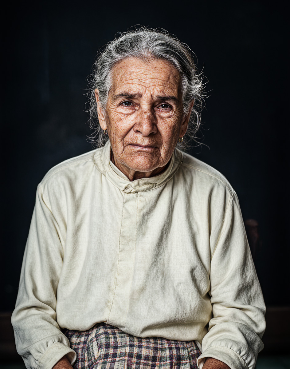 A Portrait Brought to Life colorized