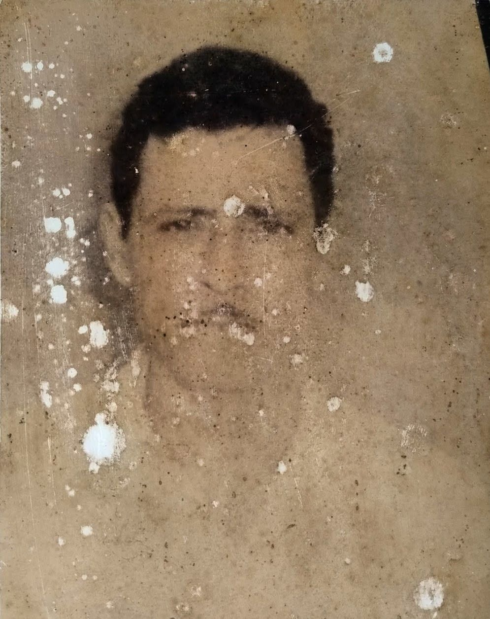 Studio Portrait Restoration original